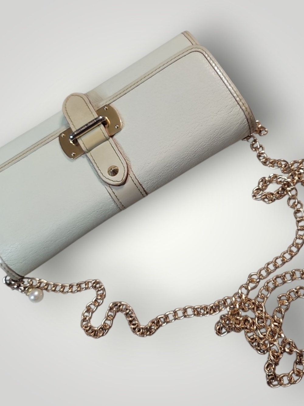 Louis Vuitton Suhali Leather Le Favori Wallet With Chain Preloved With Dusty - Picture 4 of 13